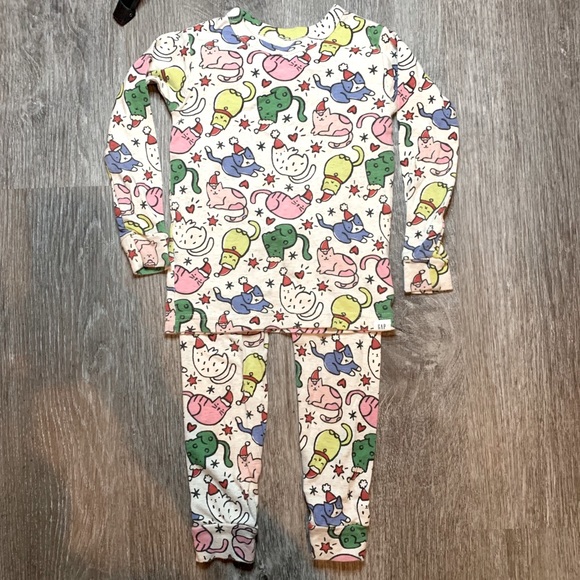 baby gap christmas pajamas